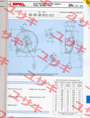 VA31-B100-46A 10FT SPAL