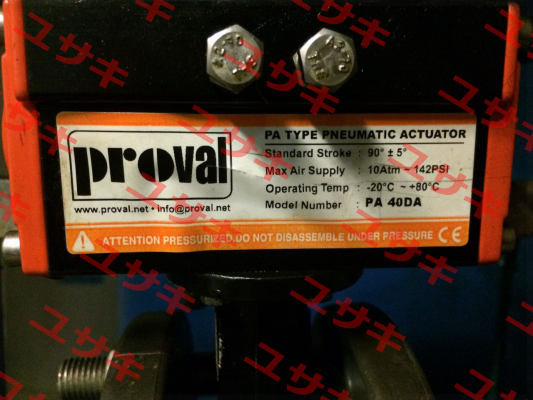 PA40 DA  Proval