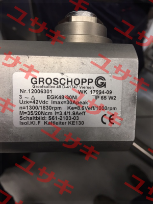 12006301 OEM  Groschopp