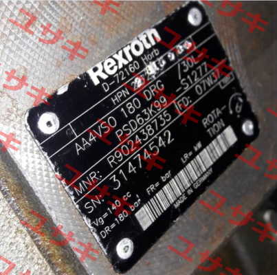 AA4VS0 180 DRG/30L-PSD63K99-S1277 not available  Rexroth