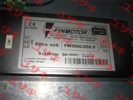 FIN1500.050.V  Finmotor