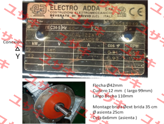 FC 160 L-4/8  Electro Adda