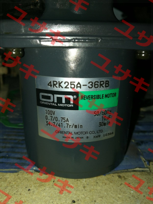 4RK25A-36RB obsolete,alternative 4RK25GN-AW2J  Oriental Motor