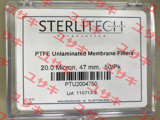 PTU2004750 (pack 1x50)  Sterlitech