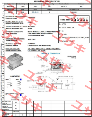 5550-421-341  Metrix