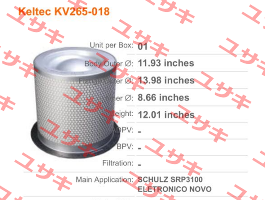 KV265-018  Keltec