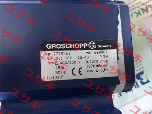 7778261  OEM  Groschopp