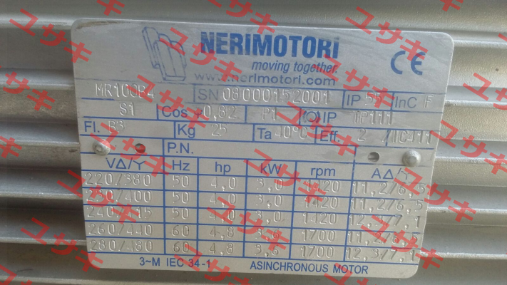 MR 100B  Neri Motori