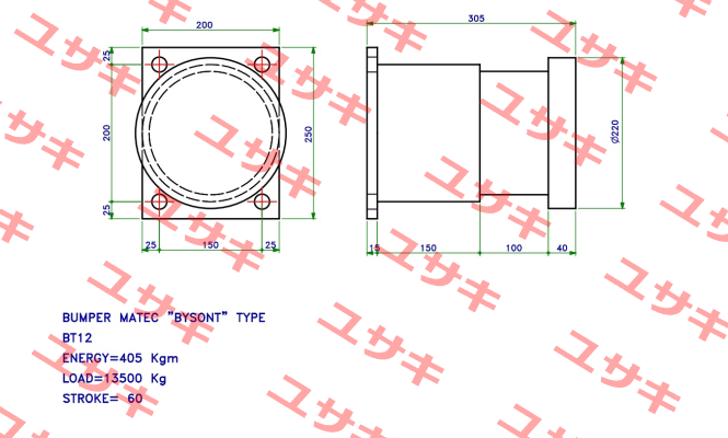 BYSONT  model BT12 Matec