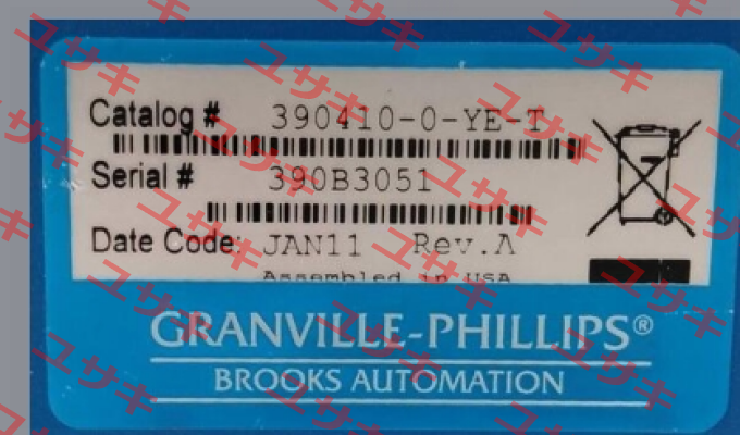 390410-0-YE-T    GRANVILLE PHILLIPS