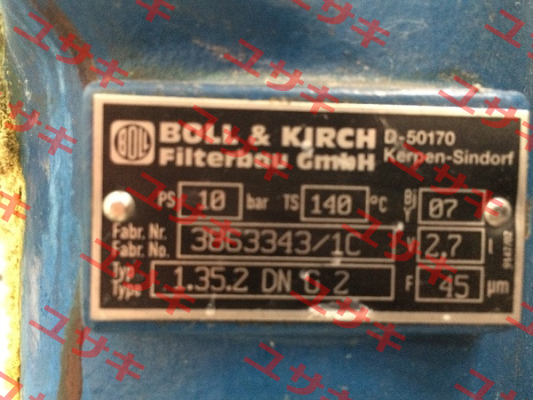 seal kit for 3863343/1C (3090055 + 3042329)  Boll Kirch