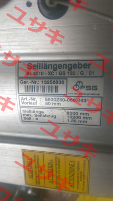 SL 3010-XC/GS130/G/01  FSG Fernsteuergeräte