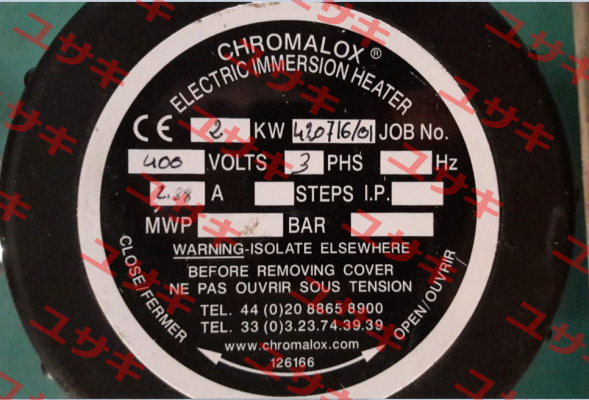 420716/01   Chromalox