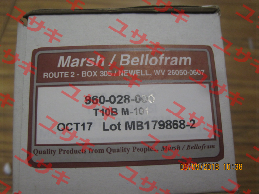 960-028-000 Bellofram