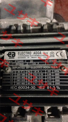 IEC 60034-30, Electro Adda