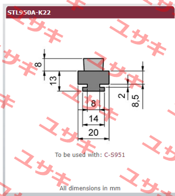 STL950A-K22 Mink Bürsten