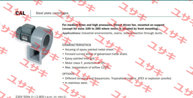 CAL 400/4T Novovent