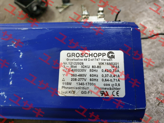 IGKU 80-80 (IP65) Groschopp