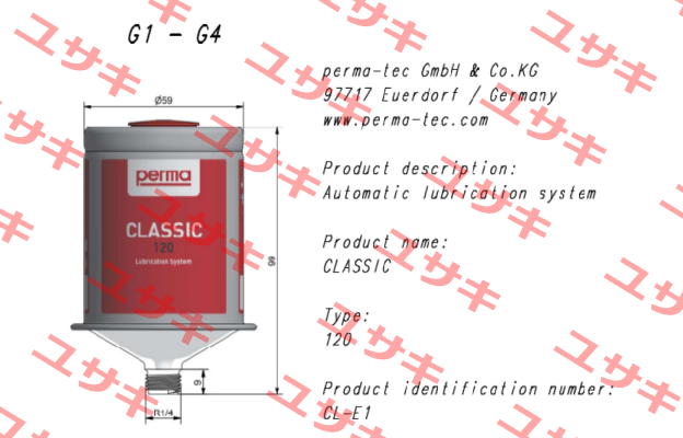 Perma CLASSIC mit perma Universalfett (SF01) Perma