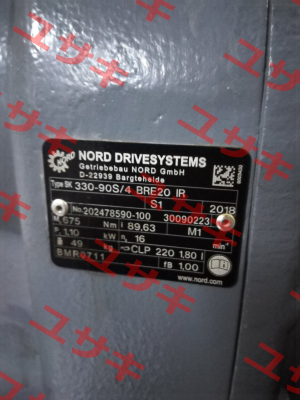 Type SK 330-90S/4 BRE20 (OEM) Nord