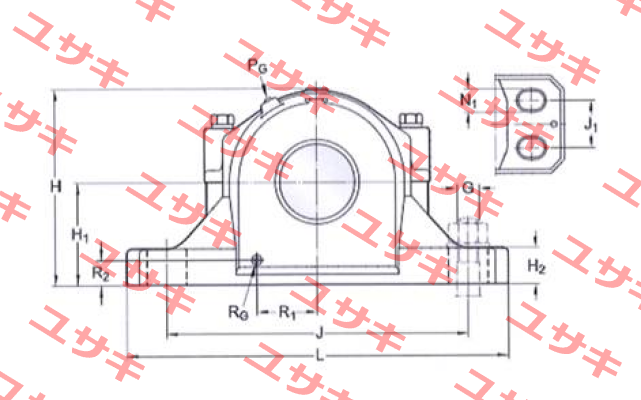 SAF 23032 K-TIMKEN Timken