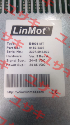 E4001-MT (OBSOLETE) Linmot