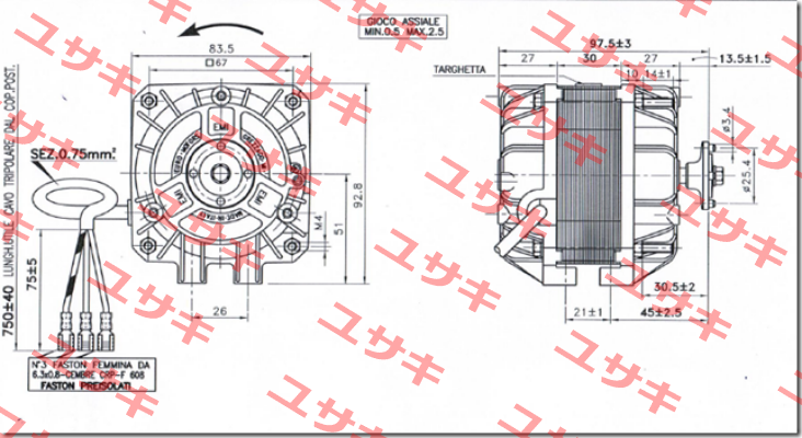 82E-3016/45 Euro Motors Italia