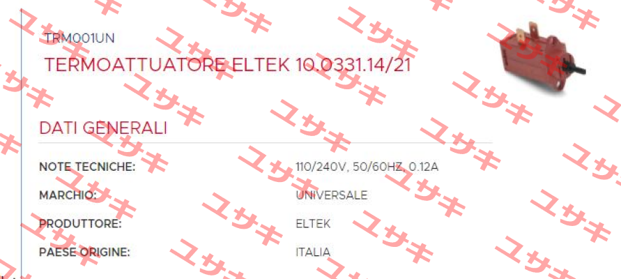 10.0331.14/21 Eltek