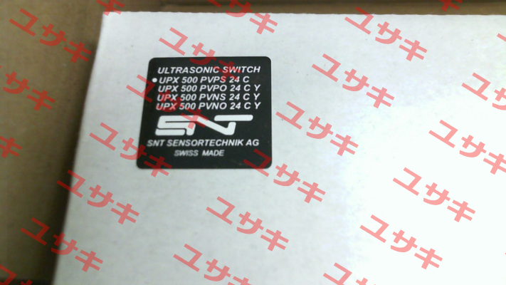 UPX 500 PVPS 24 C Snt Sensortechnik