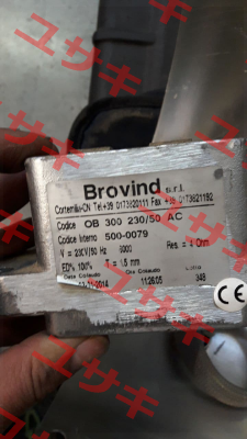 10OB 300-220-50AC-AO Brovind