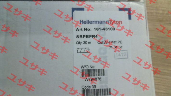 p/n: 161-43100; Type: SBPEFR4 Hellermann Tyton