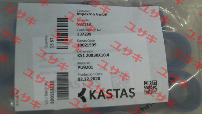 K51 20X30X10,4 Kastas Sealing