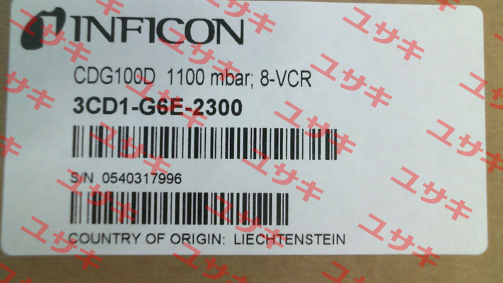 CDG100D, Nr. 3CD1-G6E-2300 Inficon