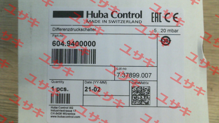 604.9400000 Huba Control