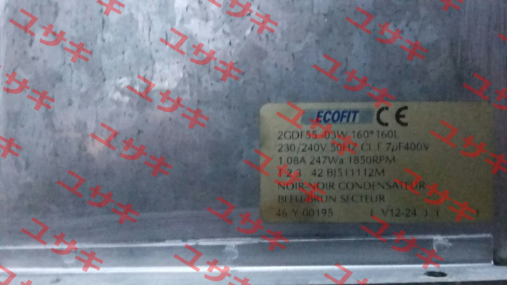 2GDF55-03W 160*160L Ecofit