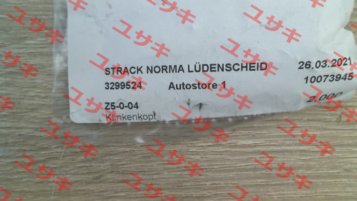 p/n: 69999; Type: Z5-0-04 Strack