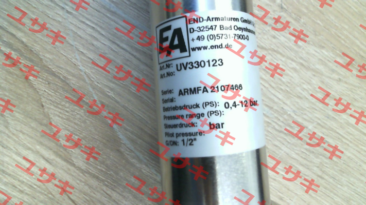 UV330123 End Armaturen