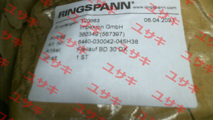 6440-030042-045H38 Ringspann