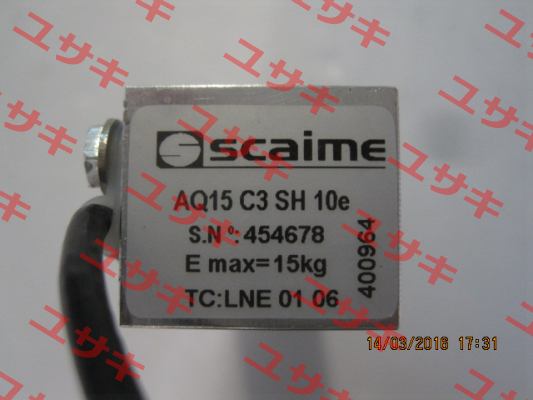 P/N: 400964, AQ15 C3 SH 10e Scaime