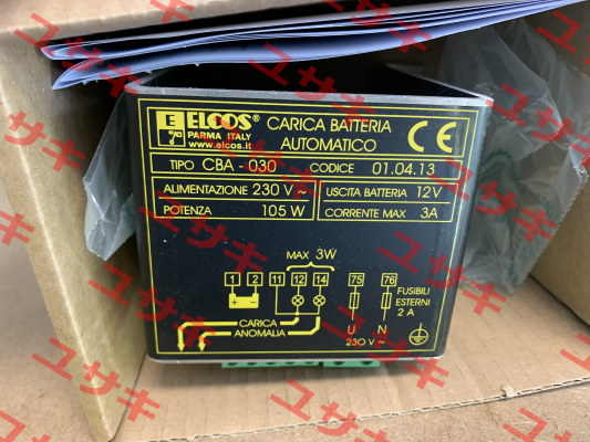 cod. 00010413 ( CBA-030 3A 12V ) Elcos