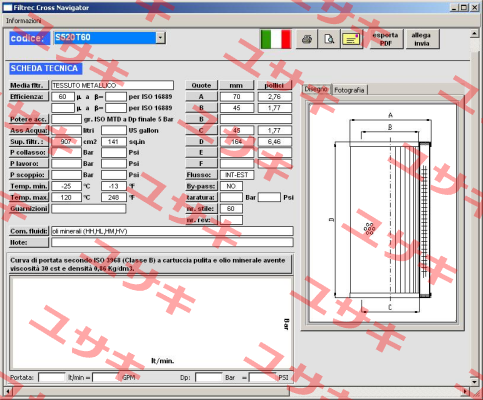 S520T60 Filtrec