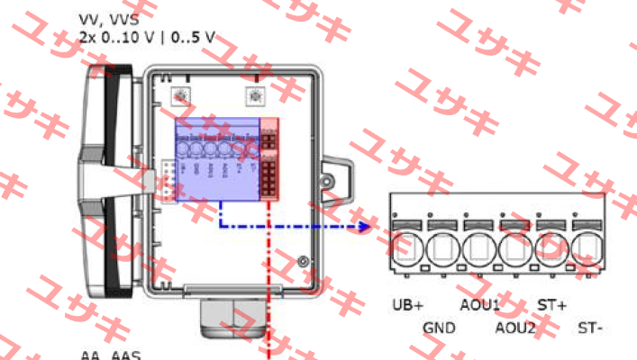 FTA54+ VVS PT100 Thermokon