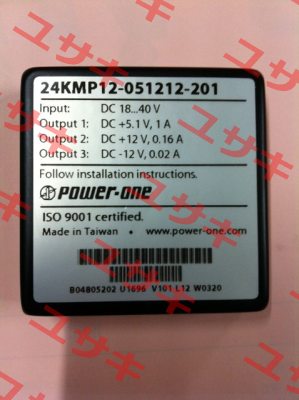 24KMP12-051212-201  Bel Power Solutions