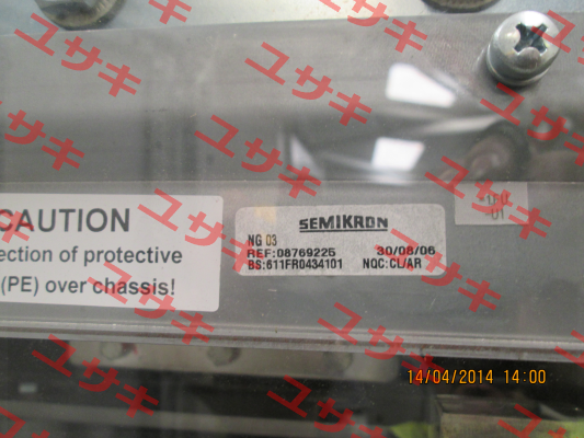 NG 03, Ref:08769225 - OEM product, not available  Semikron