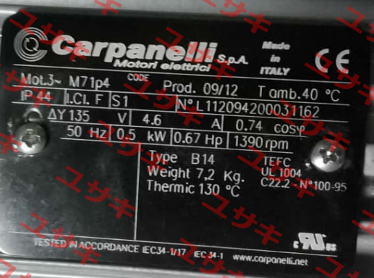 M71P4 Carpanelli