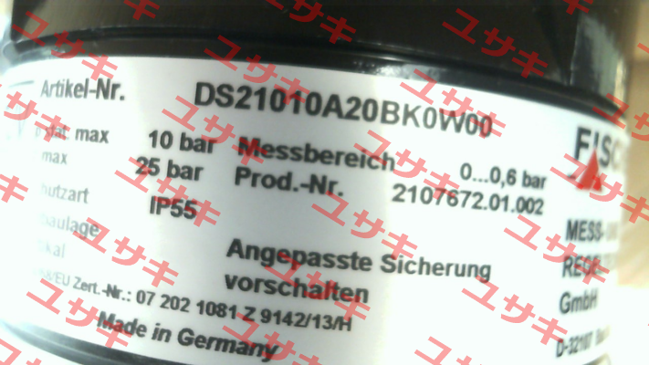 DS21010A20BK0W00 Fischer