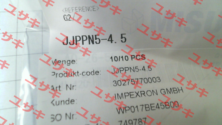 JJPPN5-4.5 Misumi