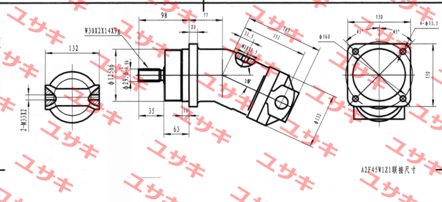 (4867868)  A2F45W1P2  Rexroth