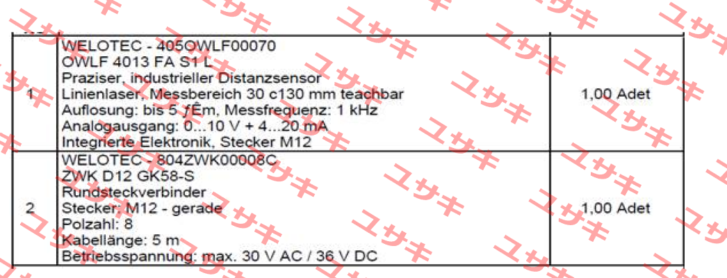 OWLF 4013 FA S1 L Welotec