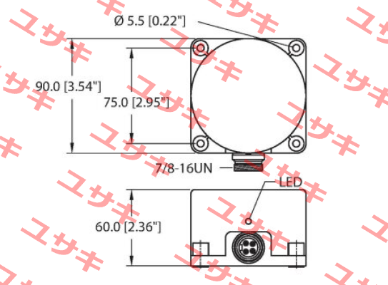 NI60-K90-VN4X-B2141 Turck